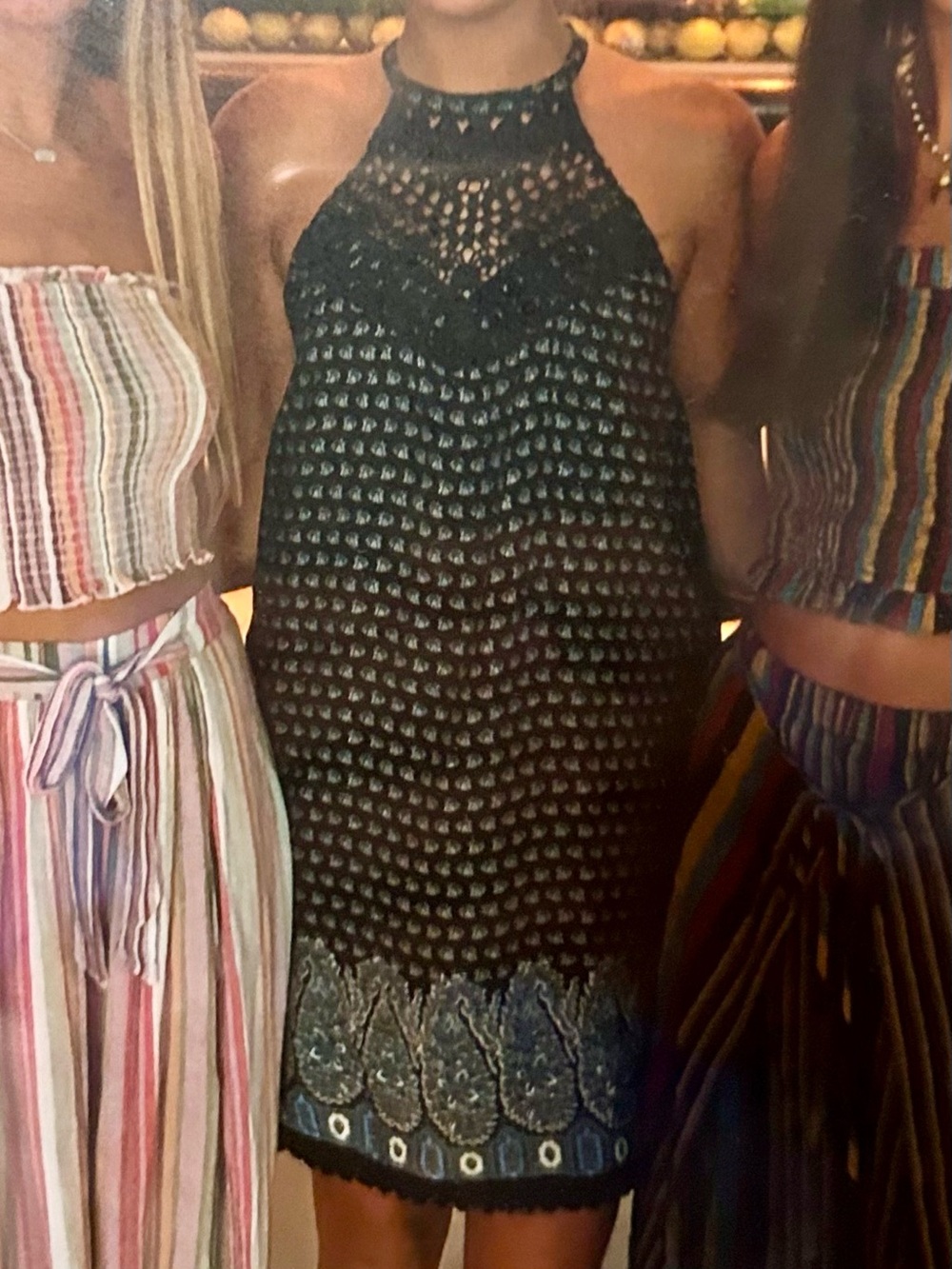 Crochet Halter Sundress